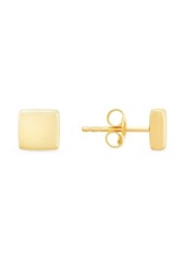 Saks Fifth Avenue 14K Yellow Gold Square Stud Earrings