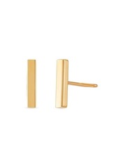 Saks Fifth Avenue 14K Yellow Gold Stick Stud Earrings