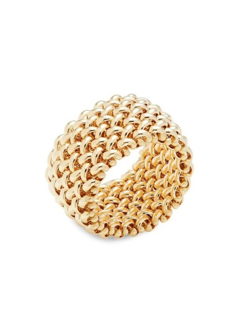 Saks Fifth Avenue 14K Yellow Gold Textured Ring