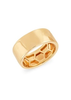 Saks Fifth Avenue 14K Yellow Gold Wide Band Ring