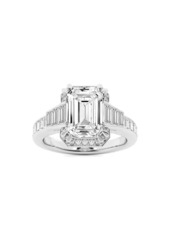 Saks Fifth Avenue 18K White Gold & 3.8 TCW Lab-Grown Diamond Engagement Ring