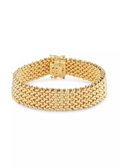 Saks Fifth Avenue 18K Yellow Gold Mesh Bracelet