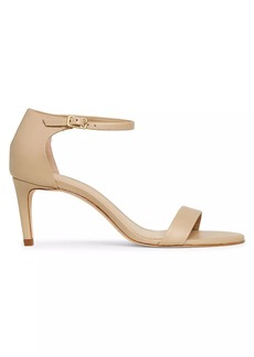 Saks Fifth Avenue 75MM Leather Ankle-Wrap Sandals