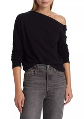 Saks Fifth Avenue Asymmetric Wool-Cashmere Sweater
