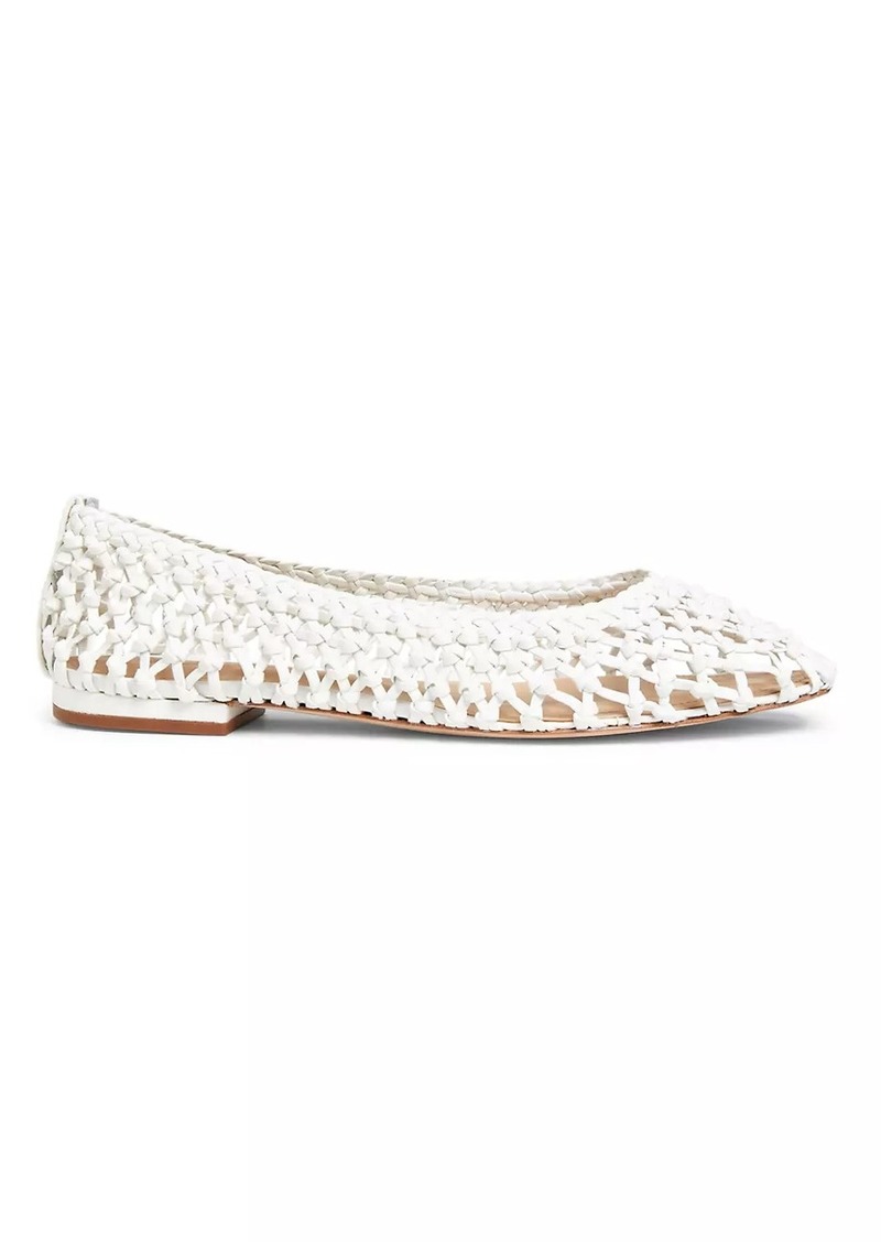 Saks Fifth Avenue Balett Leather Flats