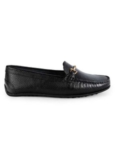 Saks Fifth Avenue Leather Driving Bit Loafers