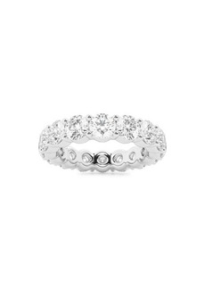 Saks Fifth Avenue Build Your Own Collection 14K White Gold & Lab Grown Round Diamond Eternity Band