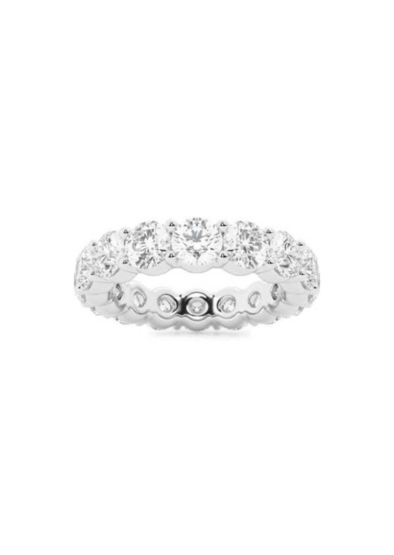 Saks Fifth Avenue Build Your Own Collection 14K White Gold & Lab Grown Round Diamond Eternity Band