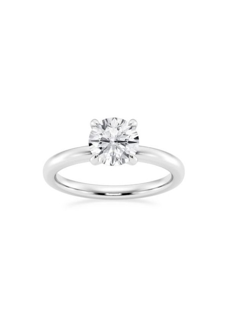 Saks Fifth Avenue Build Your Own Collection 14K White Gold & Round Natural Diamond Solitaire Engagement Ring
