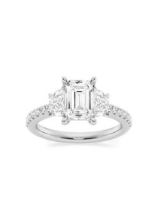 Saks Fifth Avenue Build Your Own Collection Platinum Gold Lab Grown Diamond Engagement Ring