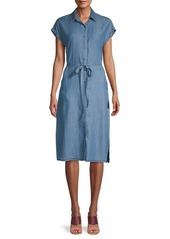 Saks Fifth Avenue Button-Front Shirtdress