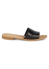 Saks Fifth Avenue Caleigh Leather Slides