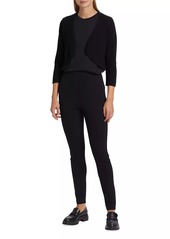 Saks Fifth Avenue Cashmere Crop Bolero