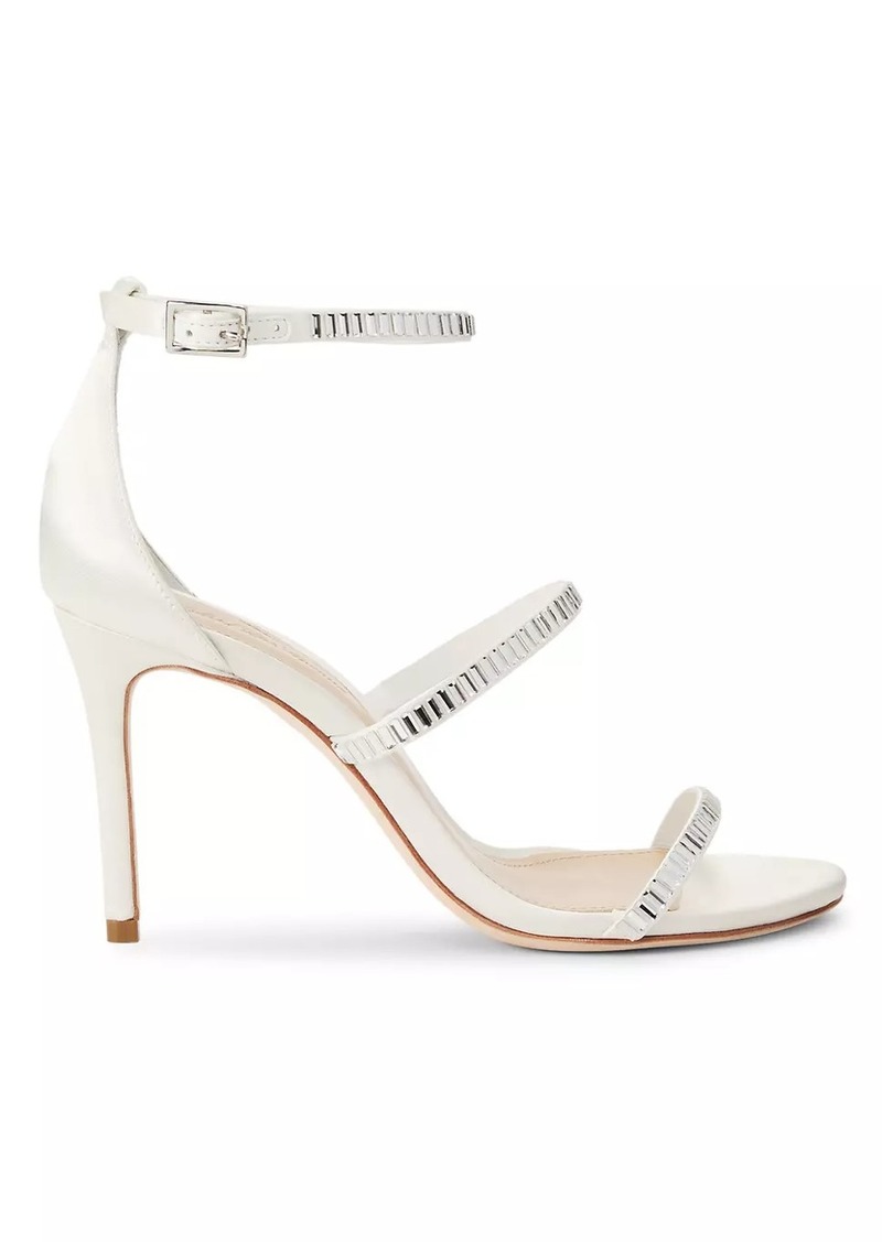 Saks Fifth Avenue Cetim Bonin Atenas 95MM Sandals