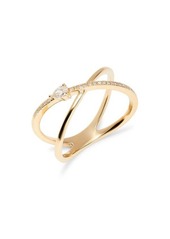 Saks Fifth Avenue 14K Yellow Gold & 0.15 TCW Diamond Ring