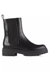 Saks Fifth Avenue COLLECTION 40MM Leather Lug-Sole Chelsea Boots