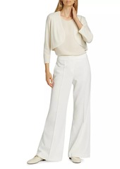 Saks Fifth Avenue COLLECTION Cashmere Cropped Open Bolero Cardigan