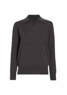 Saks Fifth Avenue COLLECTION Cashmere Polo Sweater