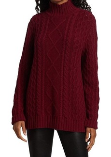 Saks Fifth Avenue COLLECTION Chunky Fisherman Sweater