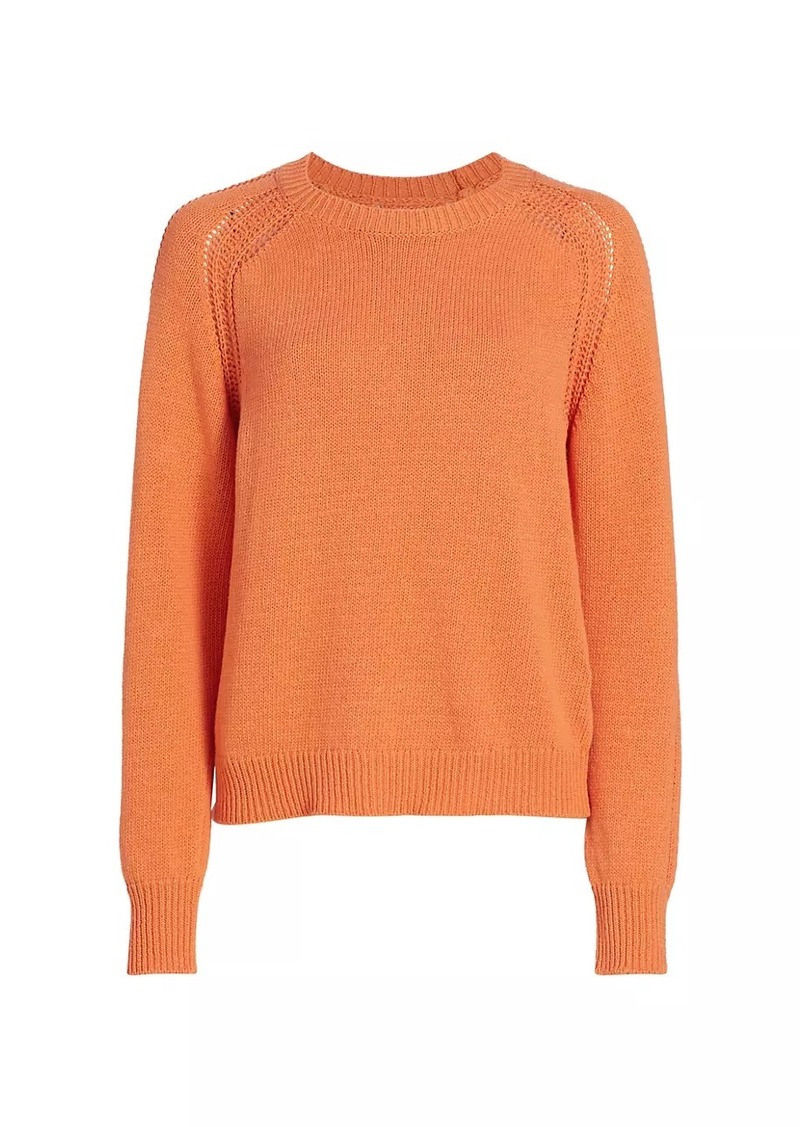 Saks Fifth Avenue COLLECTION Cotton Crewneck Sweater