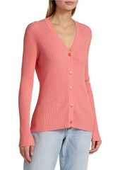 Saks Fifth Avenue COLLECTION Cotton Long-Sleeve Cardigan