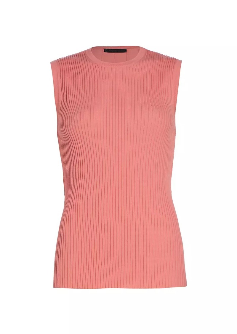 Saks Fifth Avenue COLLECTION Cotton Sleeveless Shell