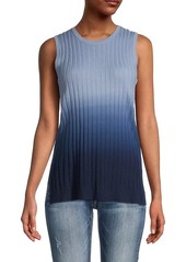 Saks Fifth Avenue COLLECTION Dip-Dye Sleeveless Shell Top