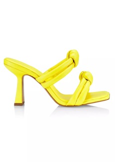Saks Fifth Avenue COLLECTION Leather Double-Knot Heels