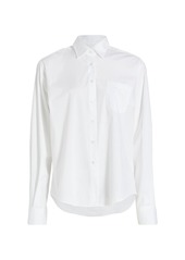 Saks Fifth Avenue COLLECTION Oversized Button-Front Shirt