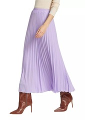 Saks Fifth Avenue COLLECTION Pleated A-Line Midi-Skirt