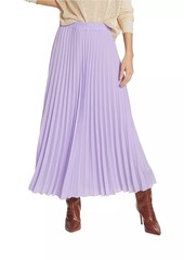 Saks Fifth Avenue COLLECTION Pleated A-Line Midi-Skirt