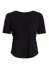 Saks Fifth Avenue COLLECTION Puff Sleeve Top