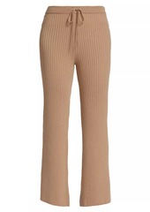 Saks Fifth Avenue COLLECTION Rib-Knit Drawstring Pants
