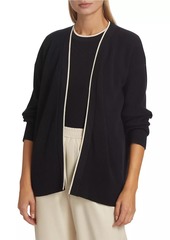 Saks Fifth Avenue COLLECTION Rib-Knit Open Cardigan