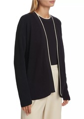 Saks Fifth Avenue COLLECTION Rib-Knit Open Cardigan