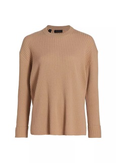 Saks Fifth Avenue COLLECTION Ribbed-Knit Crewneck Sweater