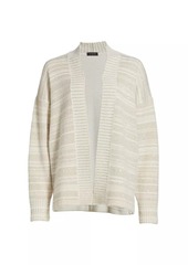 Saks Fifth Avenue COLLECTION Sequin Striped Cardigan