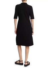 Saks Fifth Avenue COLLECTION Short-Sleeve Polo Midi-Dress