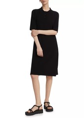 Saks Fifth Avenue COLLECTION Short-Sleeve Polo Midi-Dress