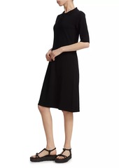 Saks Fifth Avenue COLLECTION Short-Sleeve Polo Midi-Dress