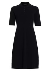 Saks Fifth Avenue COLLECTION Short-Sleeve Polo Midi-Dress