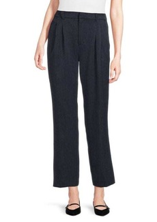 Saks Fifth Avenue Fifth Avenue Stretch Pleated Pants