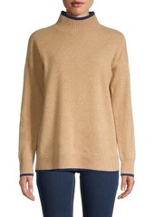 Saks Fifth Avenue Funnelneck Cashmere Sweater
