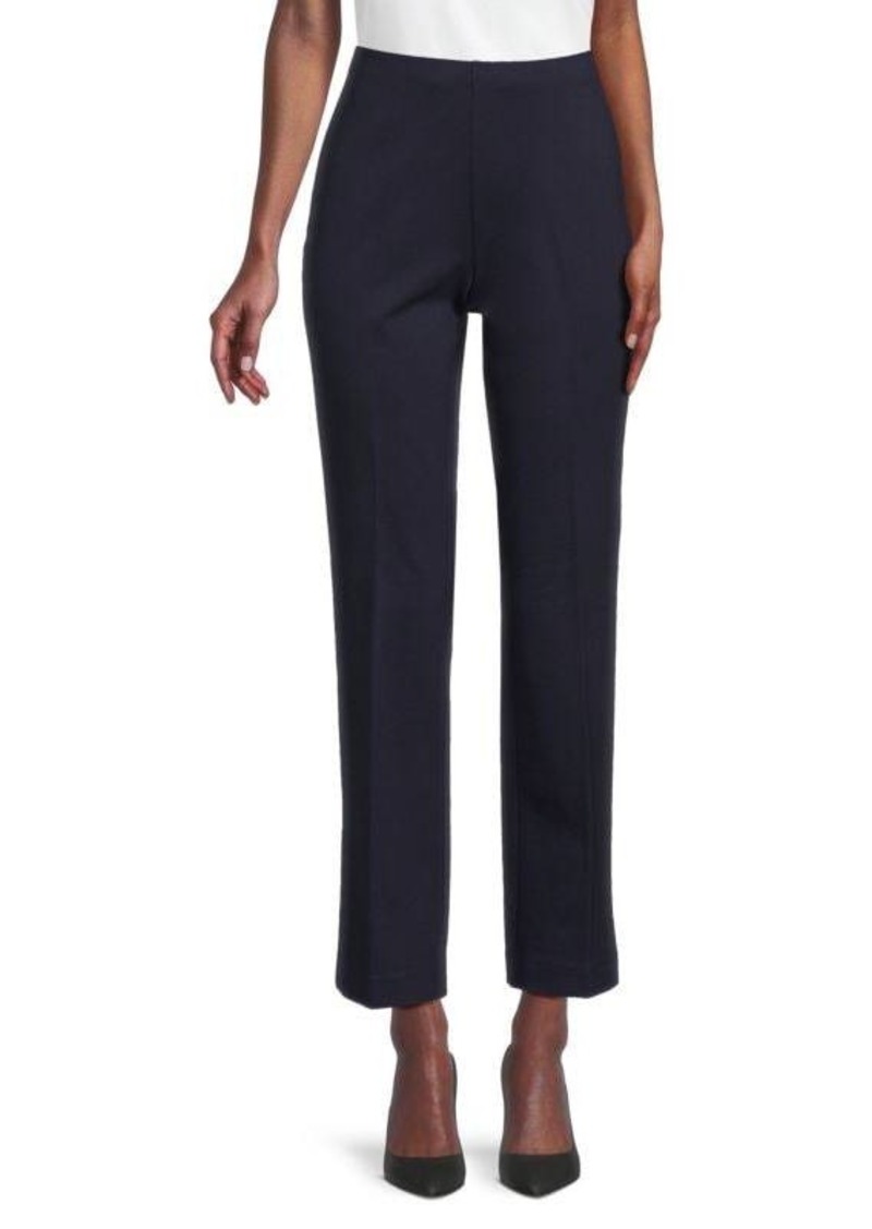 Saks Fifth Avenue High Rise Straight Pants