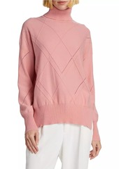 Saks Fifth Avenue Knit Cotton Turtleneck Sweater