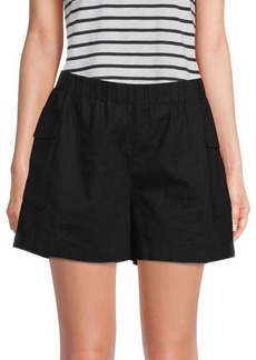 Saks Fifth Avenue Linen Blend Shorts
