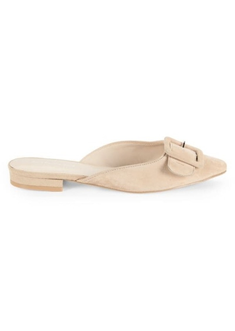 Saks Fifth Avenue Luisa Suede Flat Mules