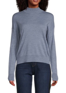 Saks Fifth Avenue Merino Wool Blend Mockneck Sweater