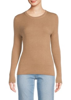 Saks Fifth Avenue Merino Wool Blend Crewneck Sweater