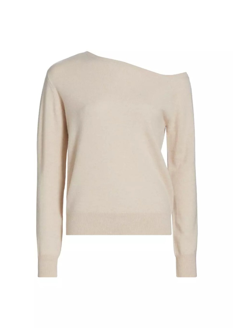 Saks Fifth Avenue One-Shoulder Cashmere Sweater